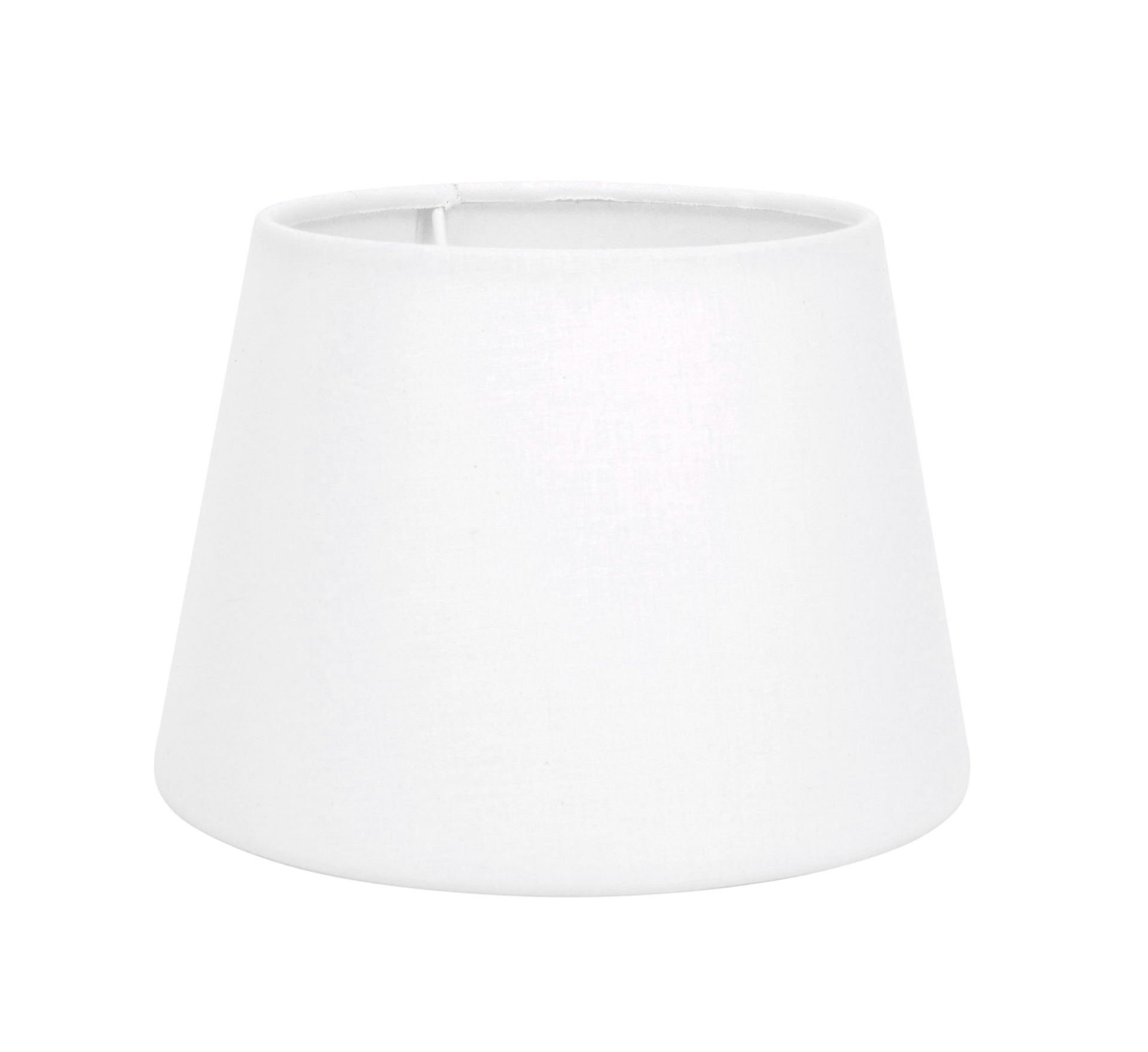 Biały abażur na lampę podłogową, na żarówkę E27