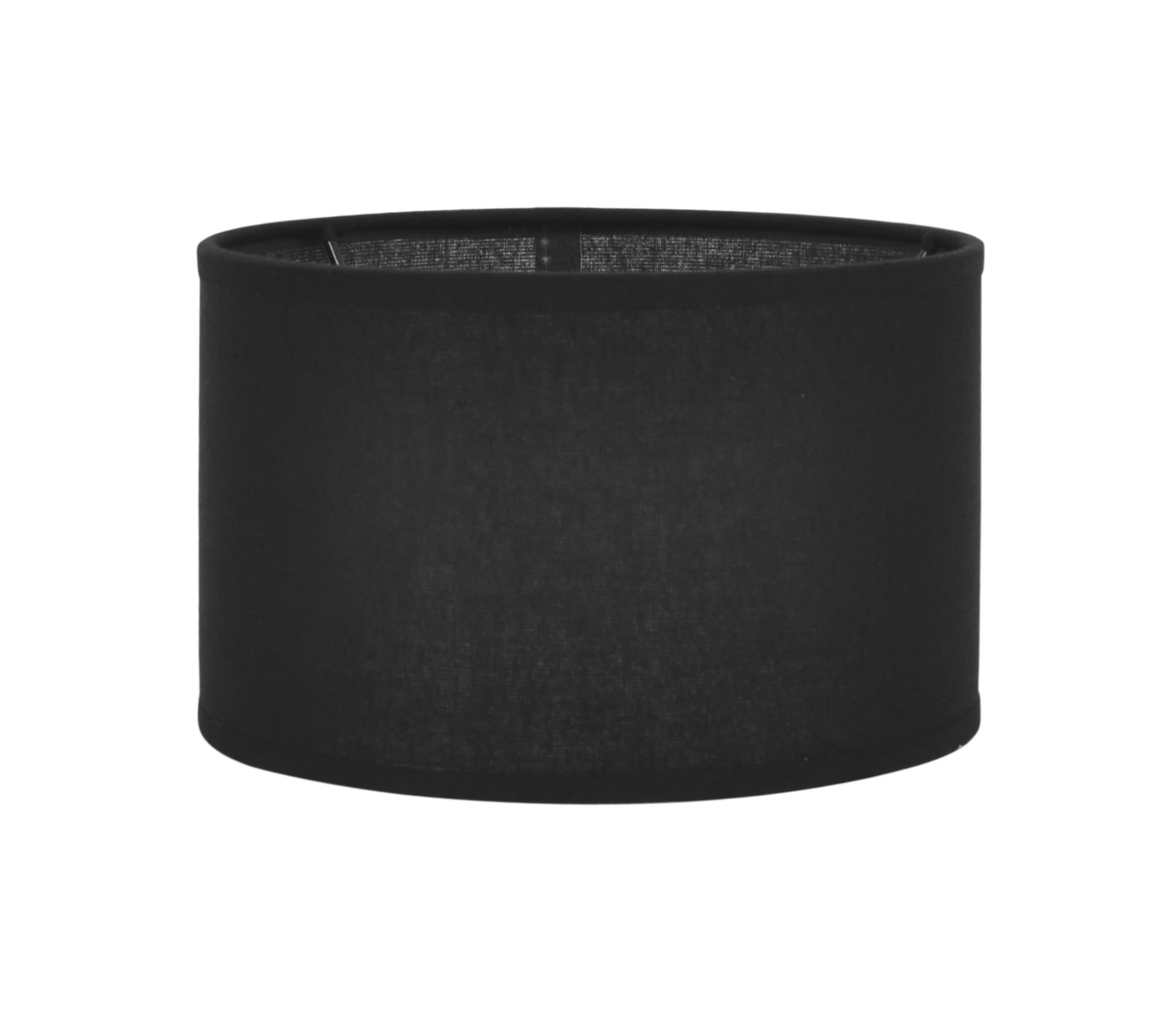 Czarny abażur na lampę sufitową, na E27