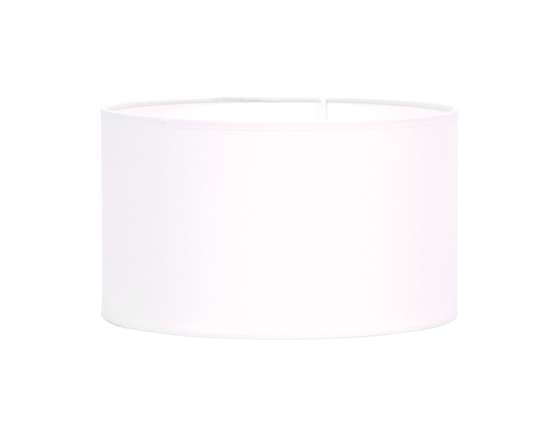 Biały abażur o średnicy 24cm, do lamp sufitowych