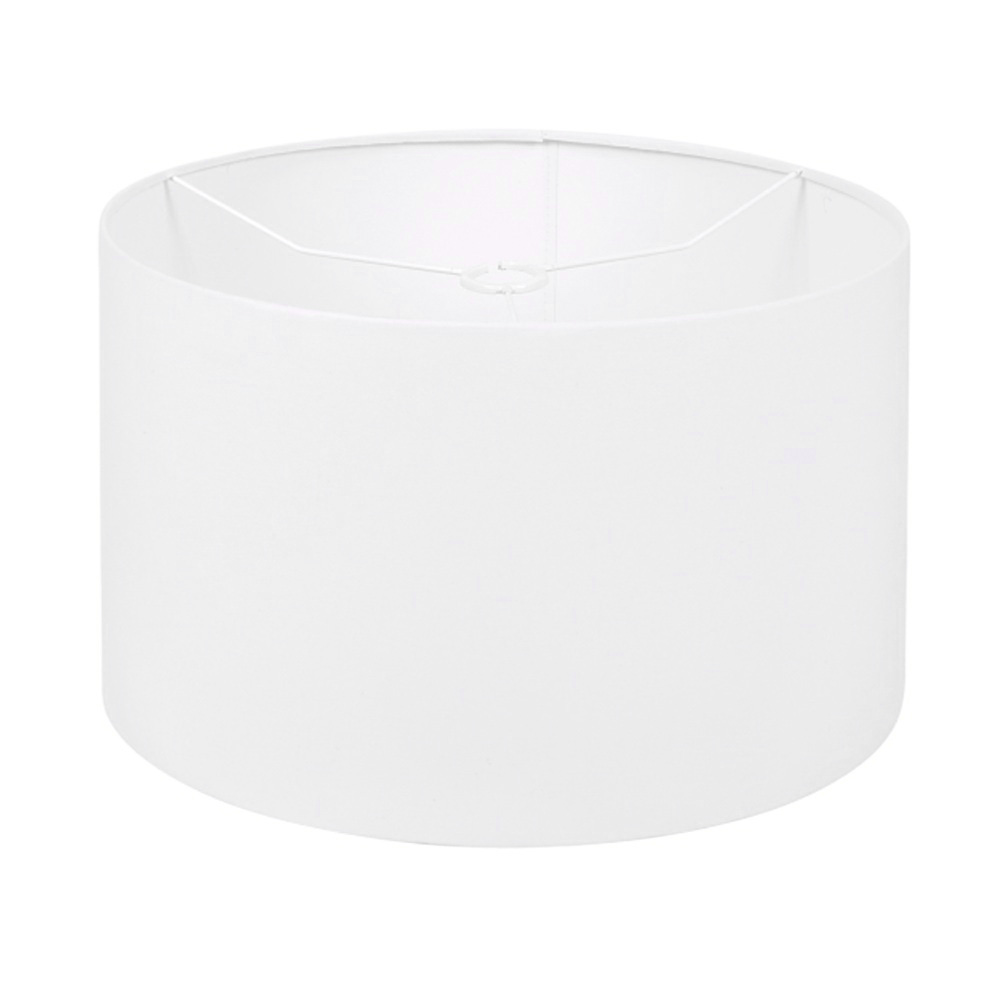 Biały abażur o średnicy 50 cm, na żarówkę E27