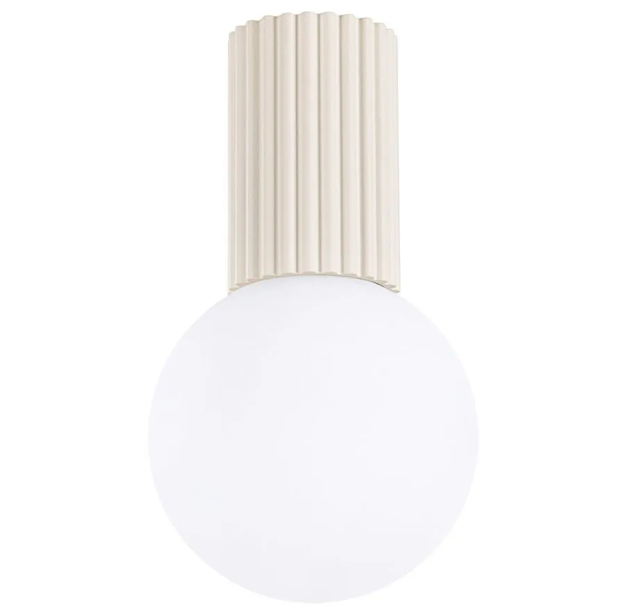 Beżowa lampa sufitowa nowoczesna - K598- L6-N75