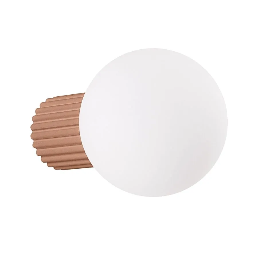 Nowoczesna beżowa lampa ścienna - K597- L5-C84