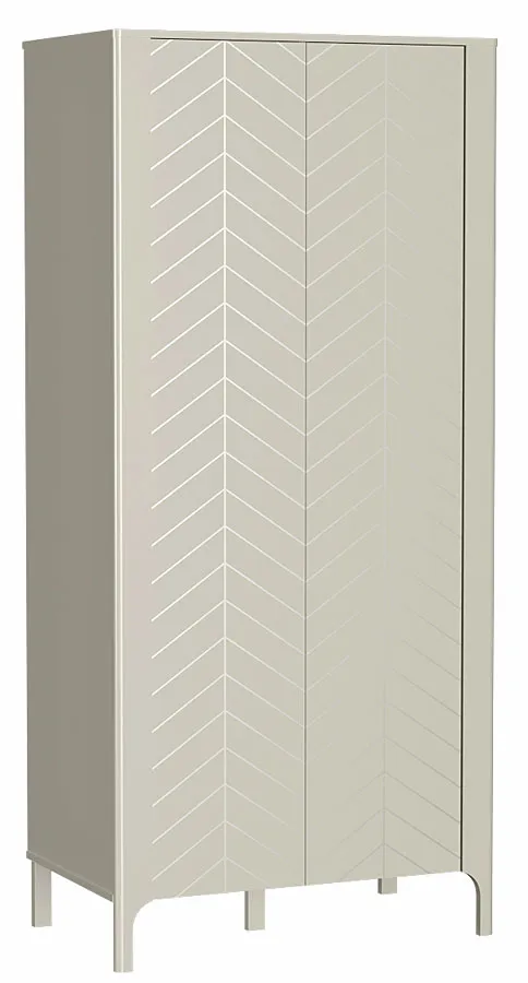 Szafa na ubrania w jodełkę kaszmir F0-K82