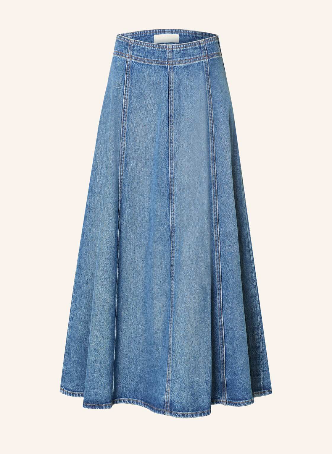 Ulla Johnson Spódnica Jeansowa Uma blau