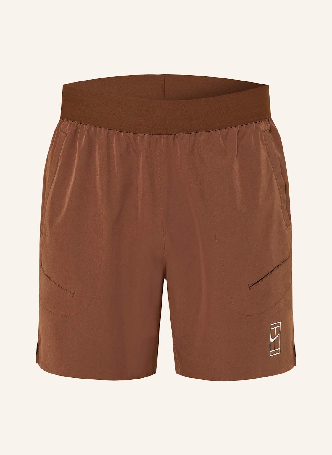 Nike Szorty Tenisowe Court Advantage braun