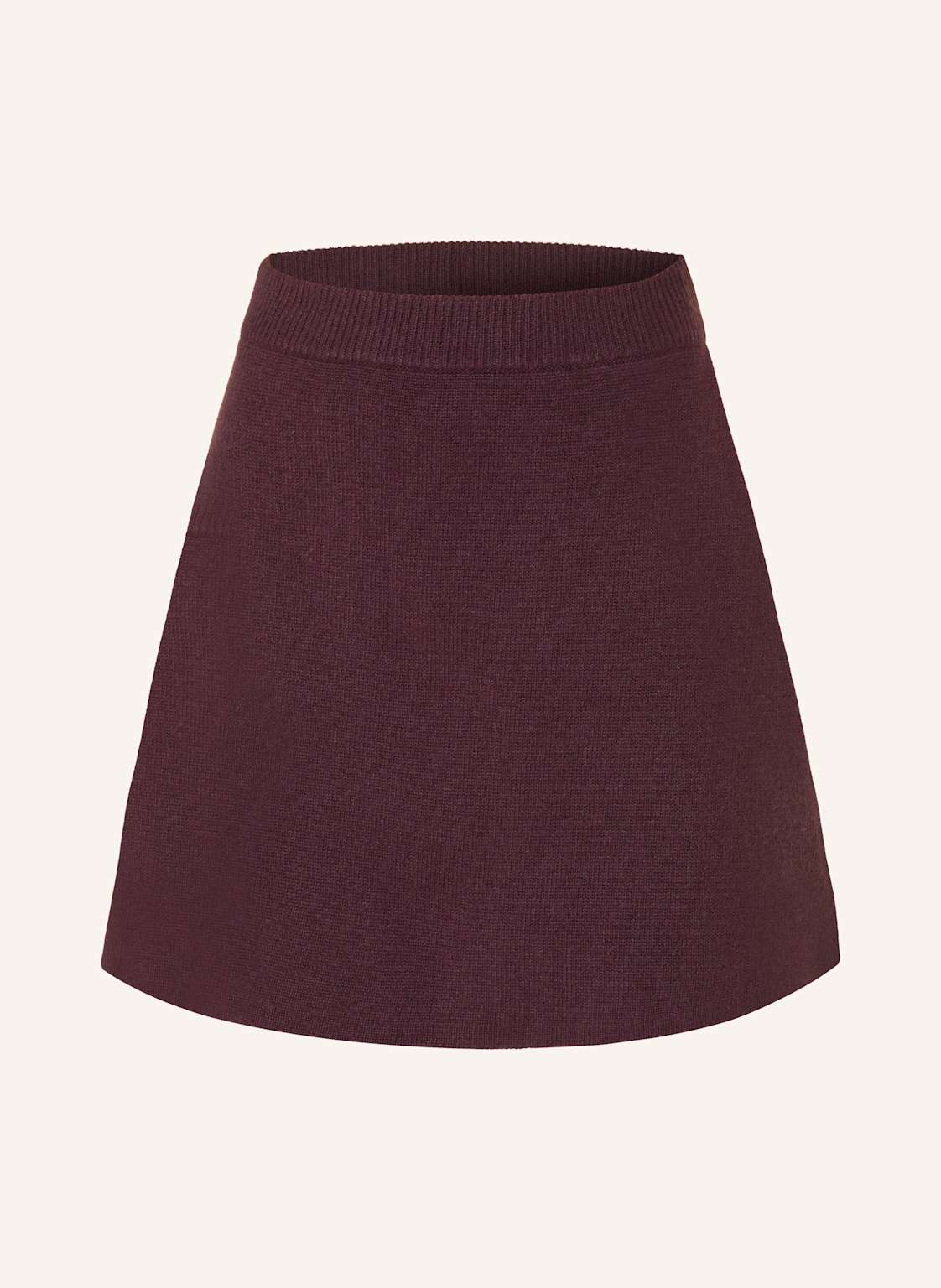 Lisa Yang Spódnica Z Dzianiny Z Kaszmiru lila