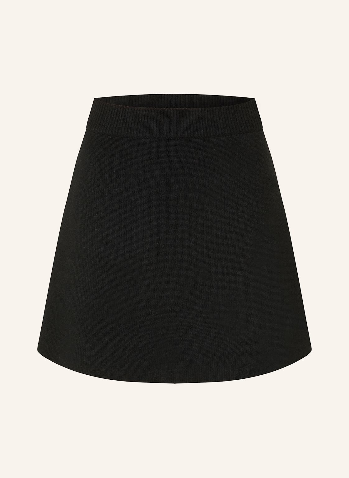 Lisa Yang Spódnica Z Dzianiny Z Kaszmiru schwarz