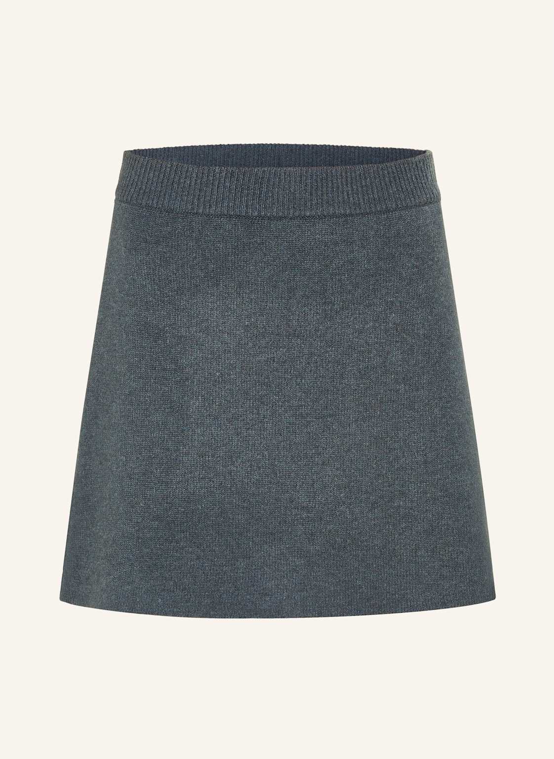Lisa Yang Spódnica Z Dzianiny Z Kaszmiru blau