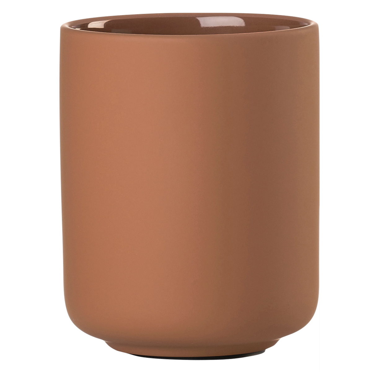 Zone Denmark Kubek na szczoteczki do zębów Ume Terracotta 31544 brązowy