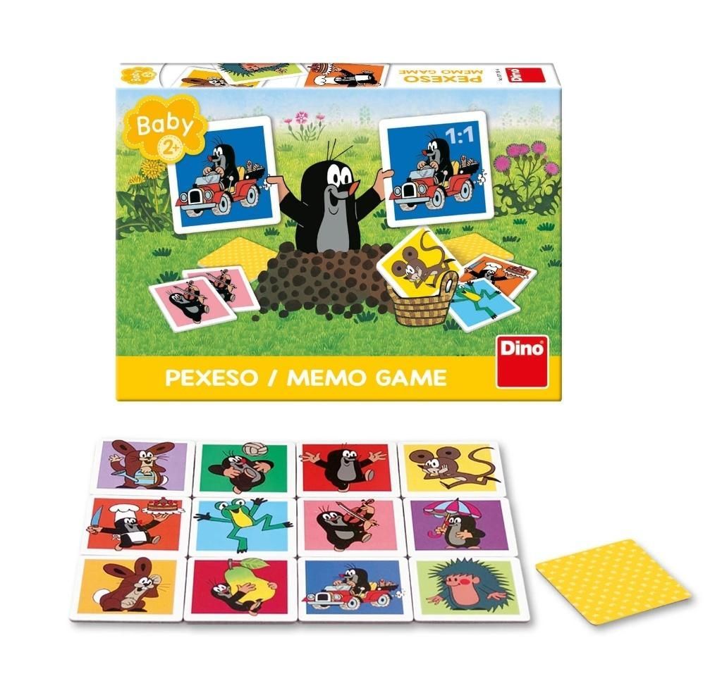 Memory Baby Krecik i Przyjaciele Dino Toys - gra