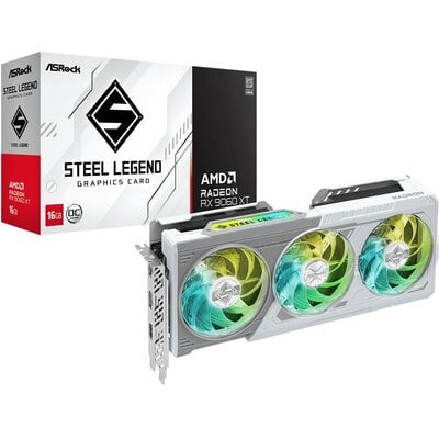ASROCK Radeon RX 9060 XT Steel Legend 16GB OC 90-GA5JZZ-00UANF