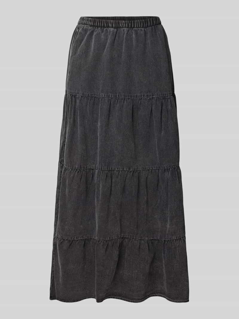 Spódnica midi z efektem stopniowania model ‘OREGON’