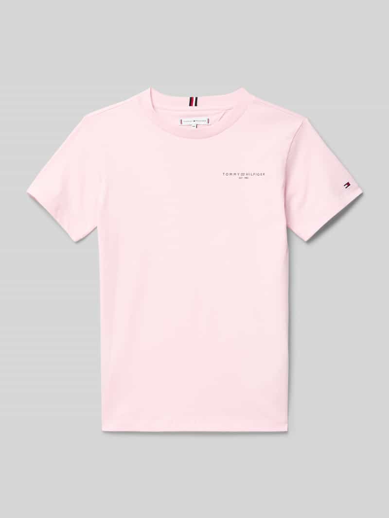 T-shirt z nadrukiem z logo