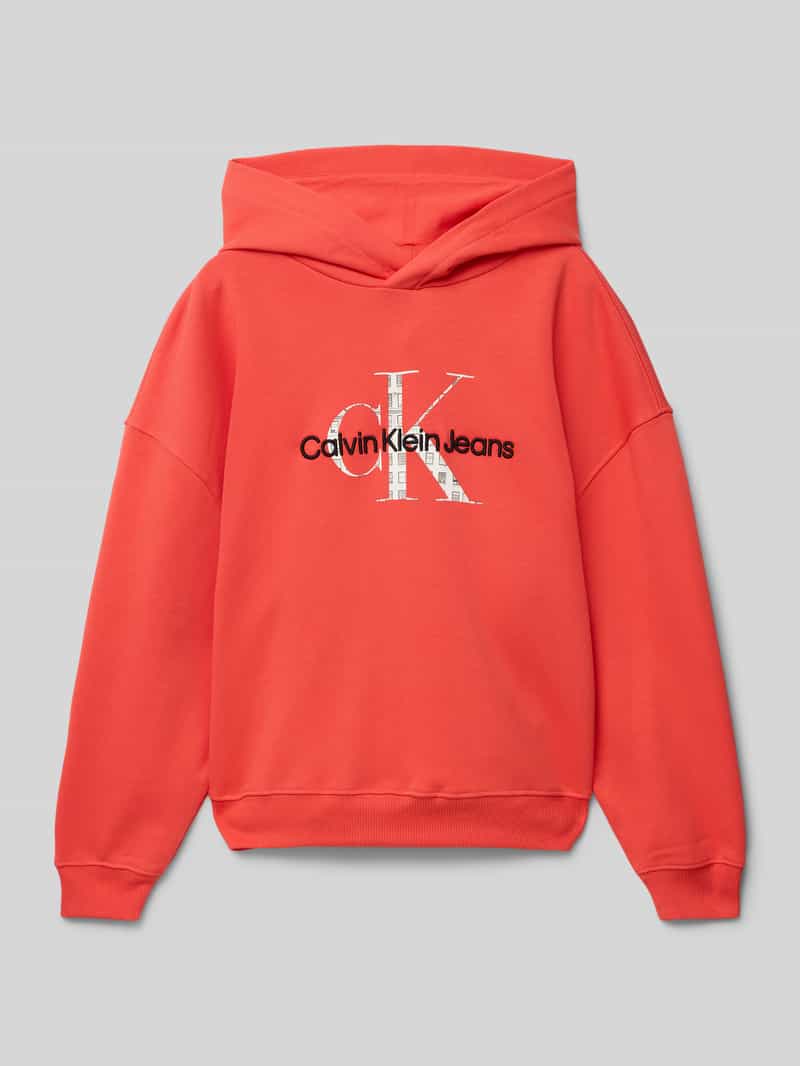 Bluza z kapturem z nadrukiem z logo