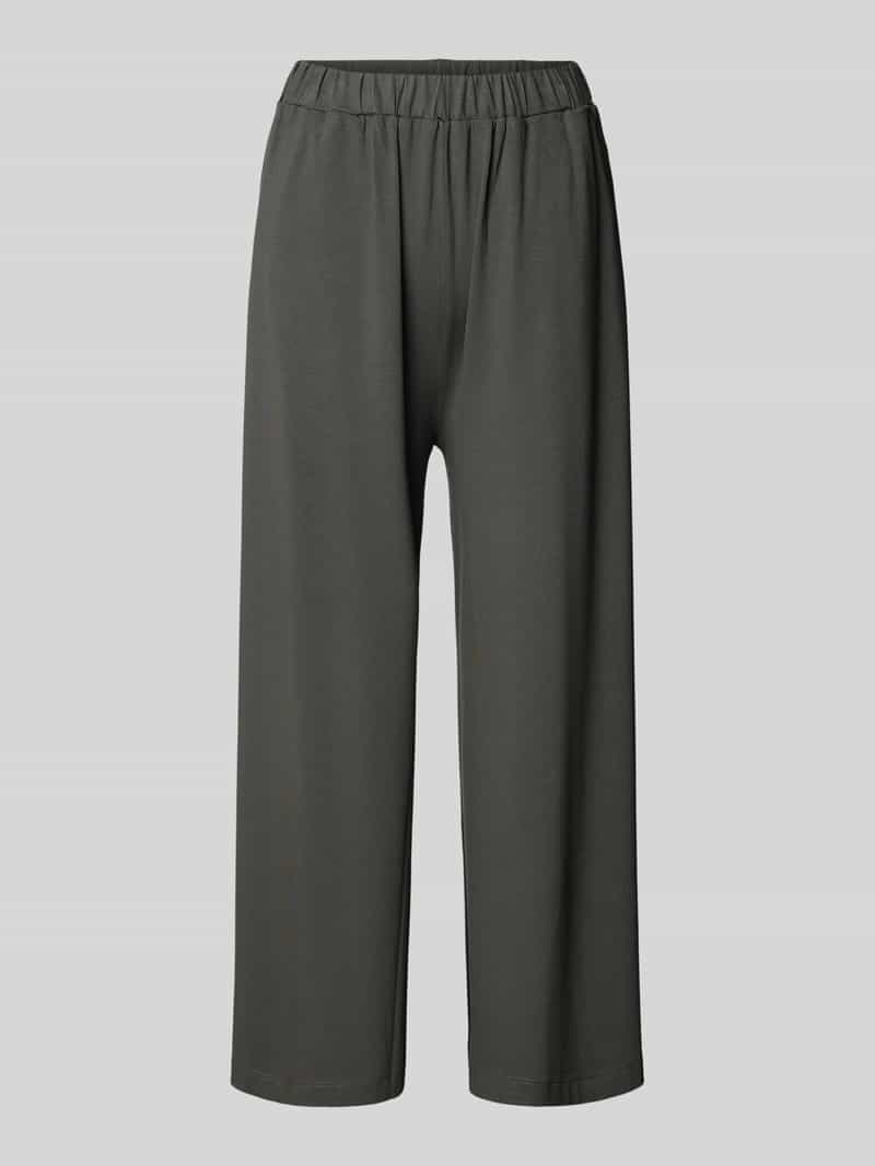 Kuloty z szerokimi nogawkami z mieszanki wiskozy