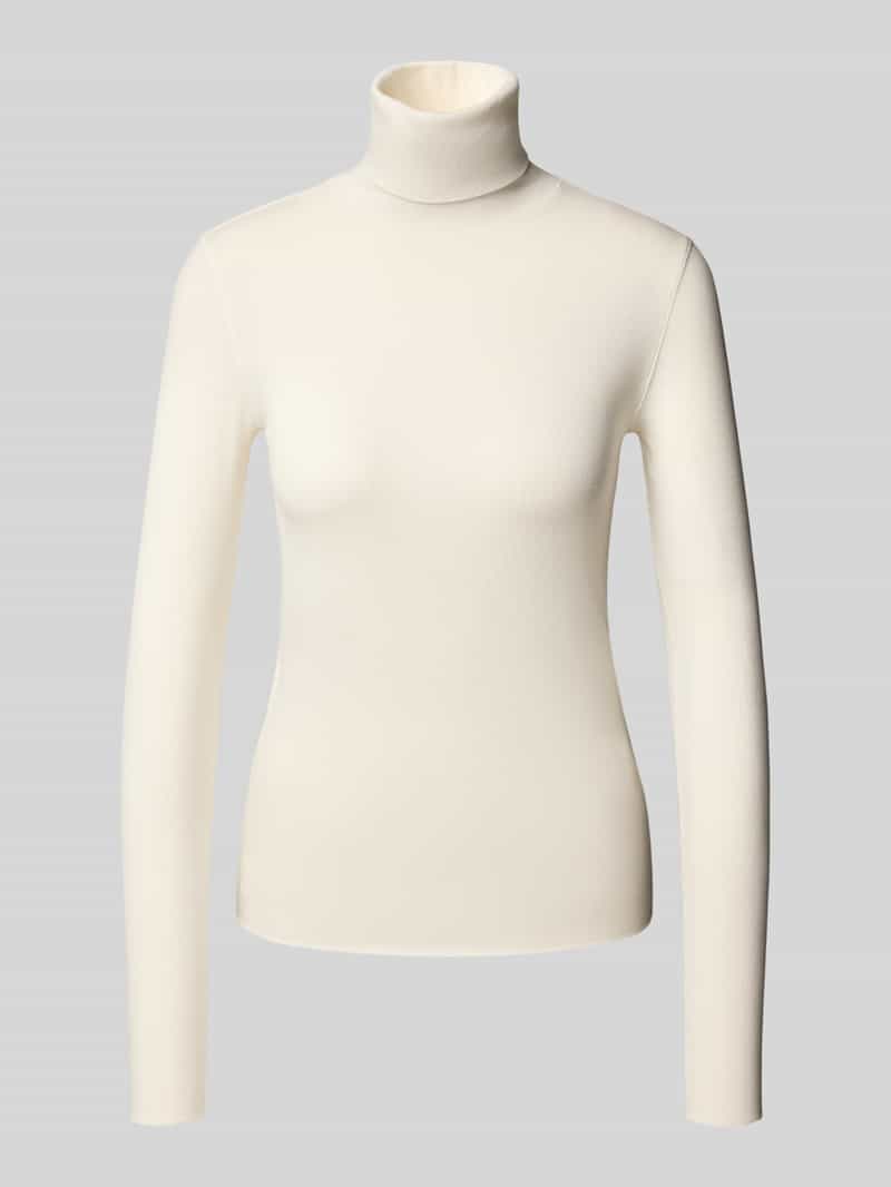 Bluzka z długim rękawem z imitacji dzianiny z mieszanki lyocellu