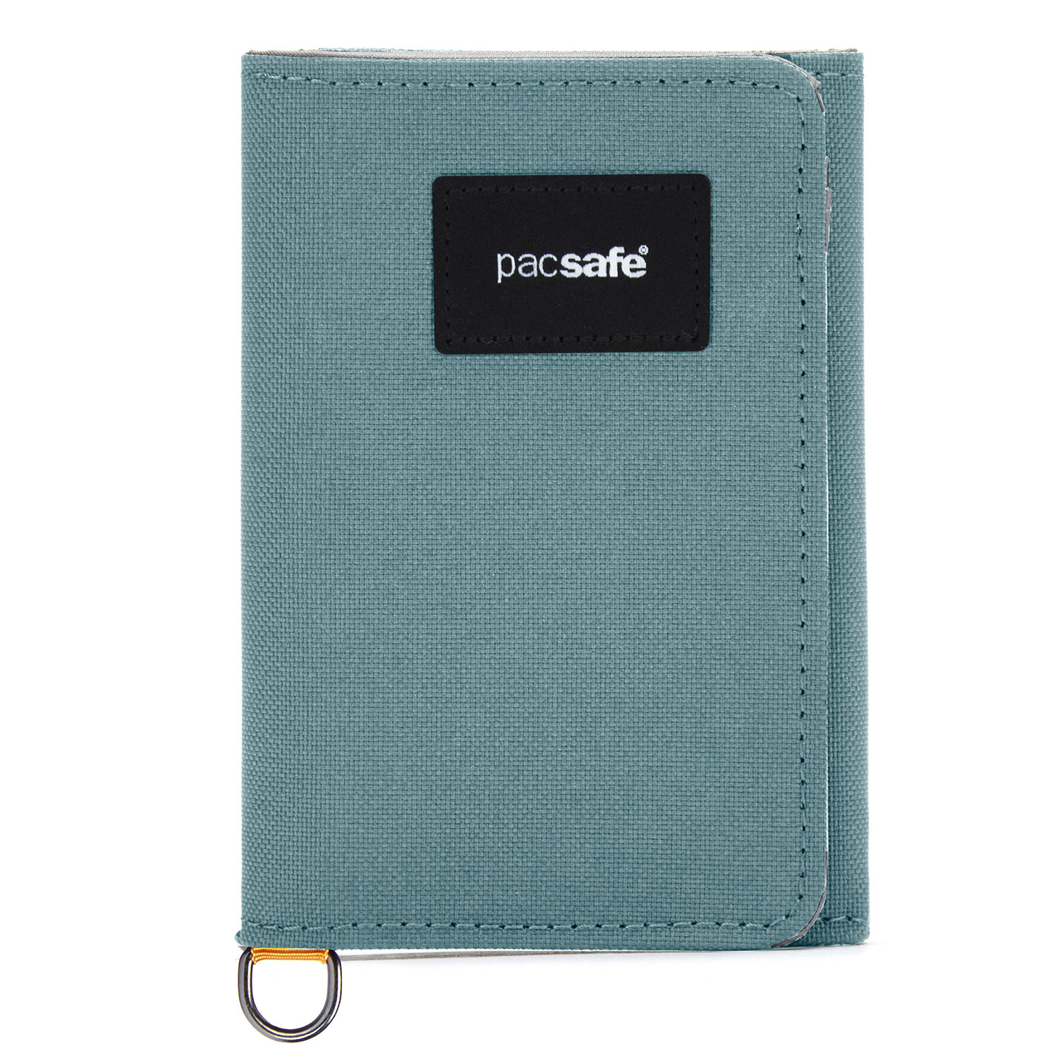 Portfel składany RFID Pacsafe - miętowy