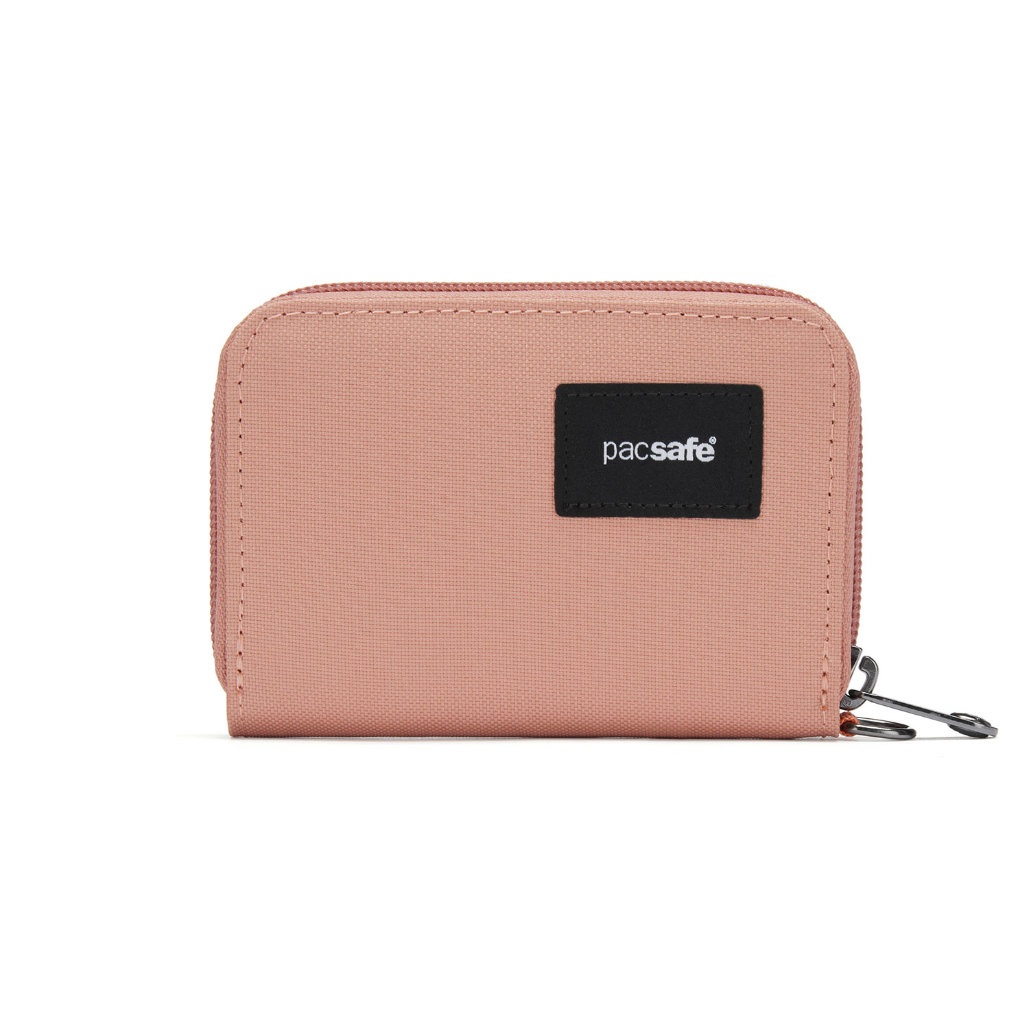 Portfel mały RFID Pacsafe - różowy