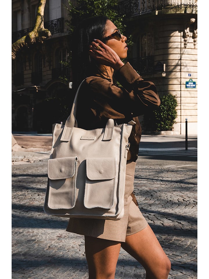 Victor & Hugo Paris Skórzany shopper bag 