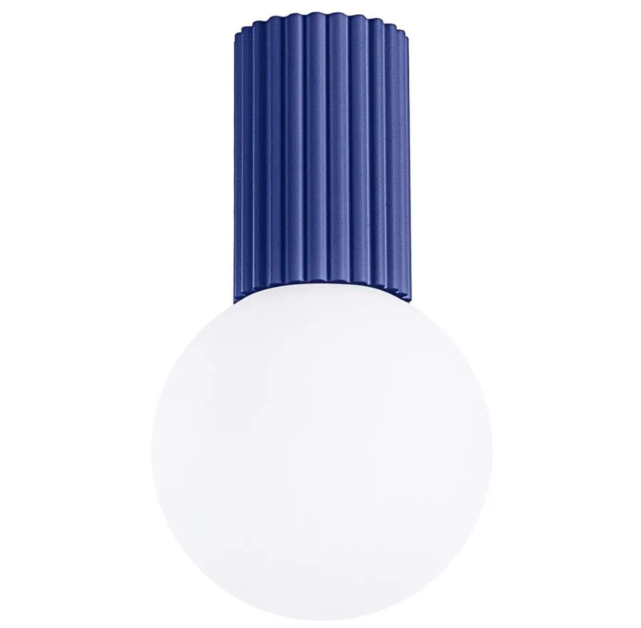 Niebieski plafon sufitowy - K598-Buble