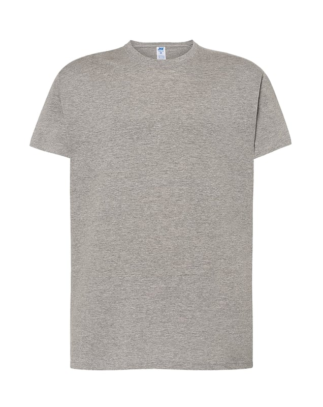 Koszulka z krótkim rękawem T-shirt szary rozmiar XXL