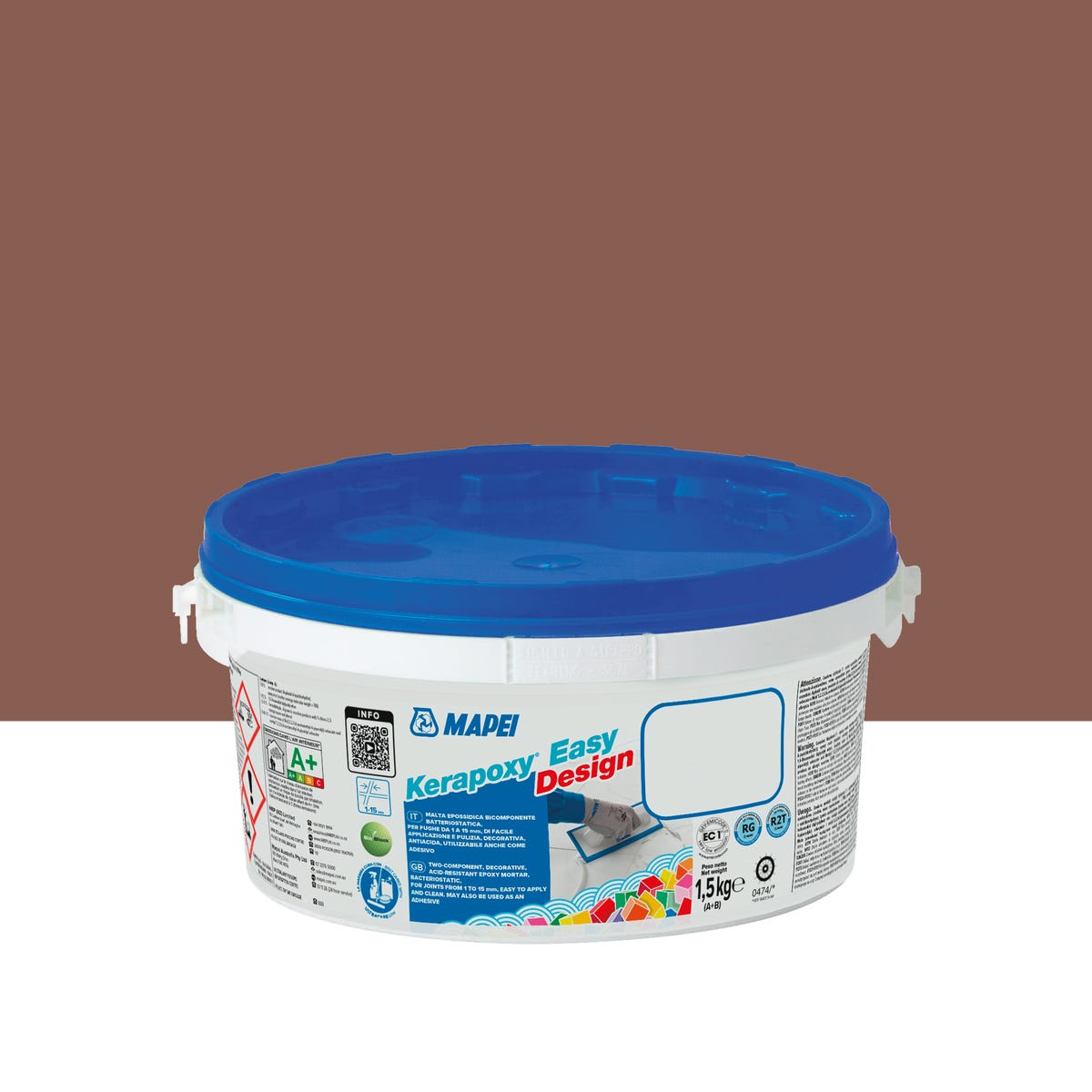 Fuga epoksydowa Kerapoxy Easy Design 143 cynamon 1.5 kg Mapei