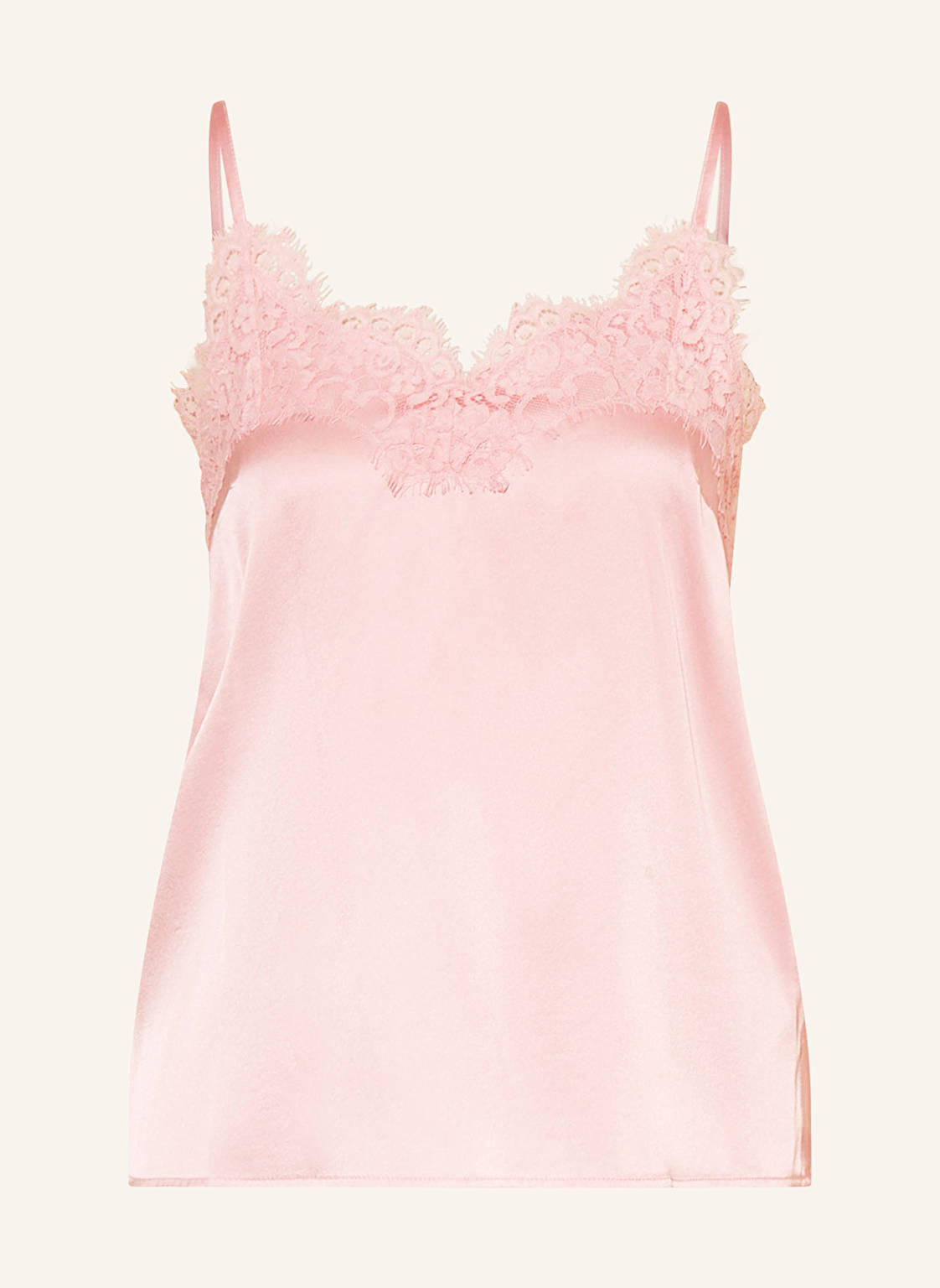 Rosemunde Top Z Jedwabiu Jade pink