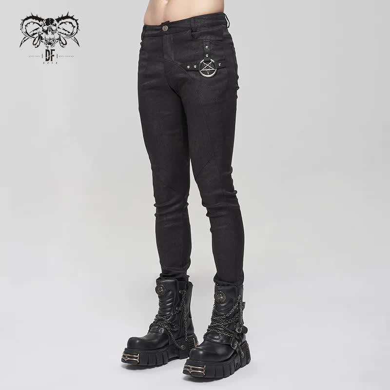 spodnie męskie DEVIL FASHION - PUNK GOTHIC-XL