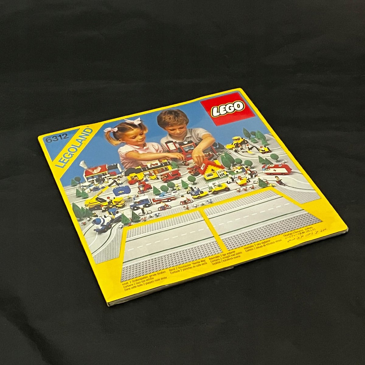 6312 LEGO Płyty drogowe - odcinki proste