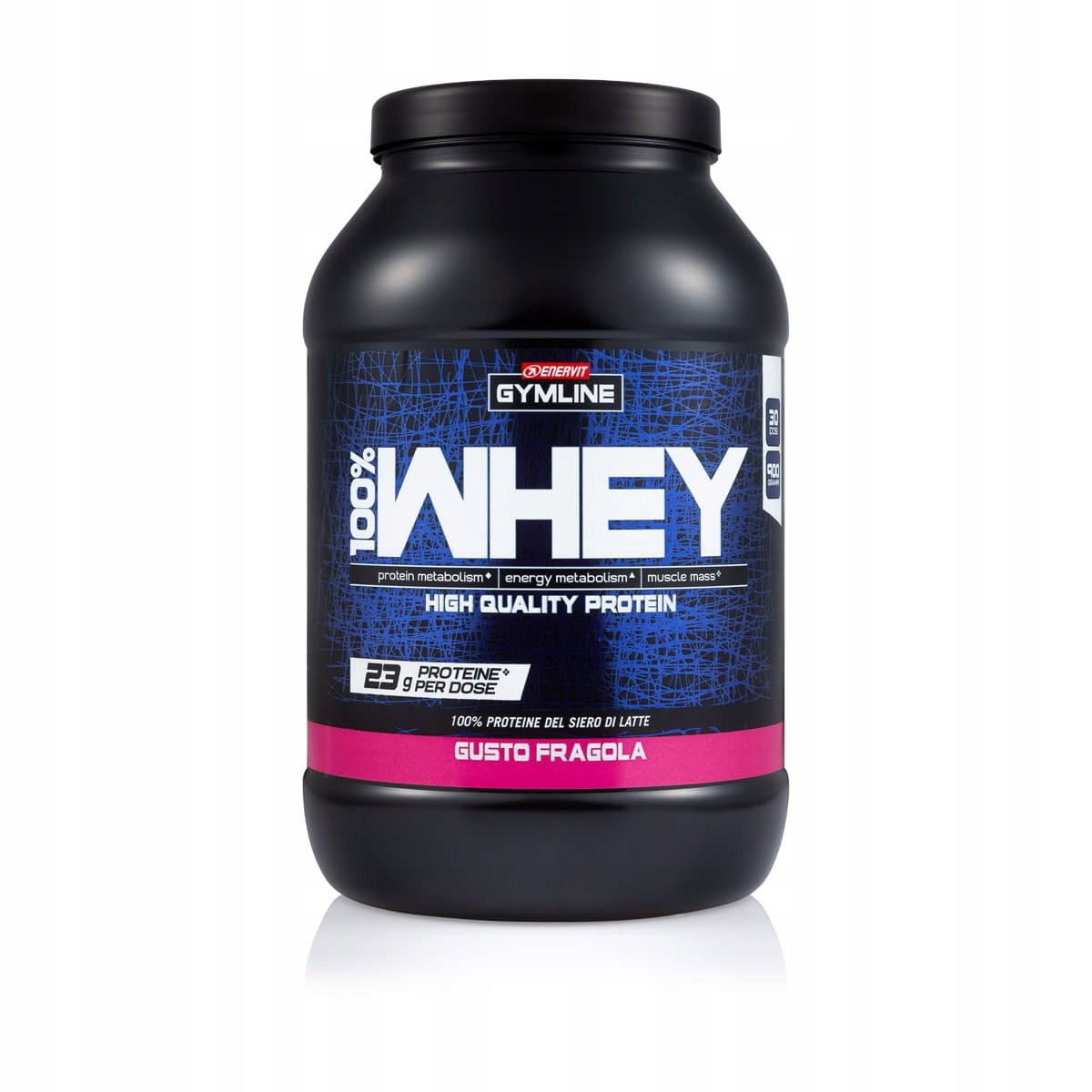Whey Enervit Białko Gymline Muscle 100% koncentrat truskawkowe - Enervit pg-code-659547857