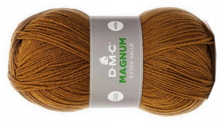 włóczka MAGNUM DMC kol. 762 / słoneczny brązowy 400gr