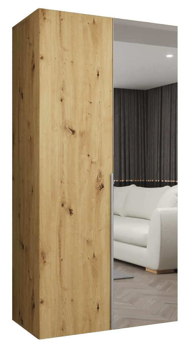 Szafa uchylna otwierana ALICANTE 2 100 wys. 202 cm Artisan + u. Kaszmir