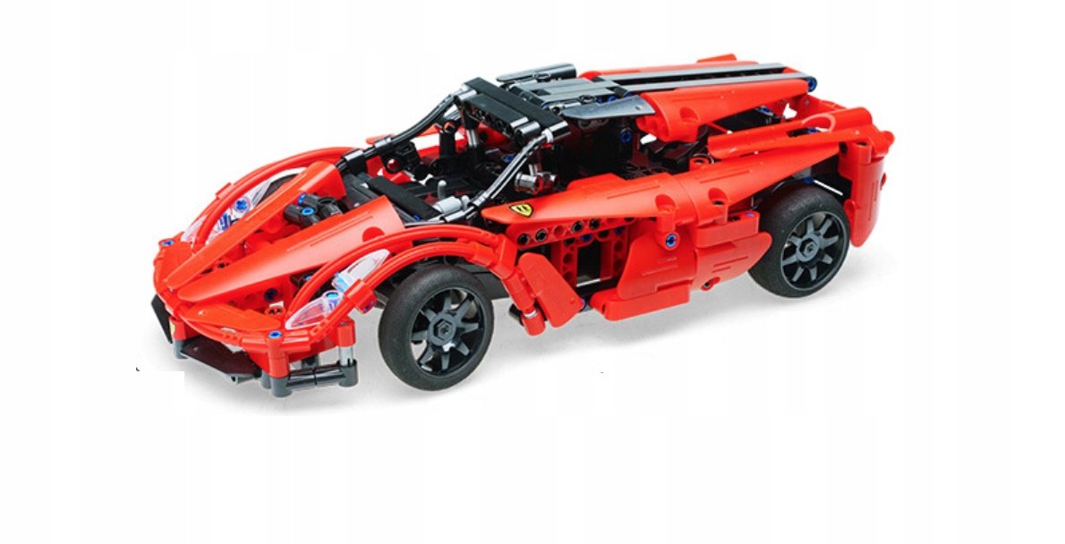 KLOCKI ZDALNIE STEROWANY SAMOCHÓD SPORTOWY RC