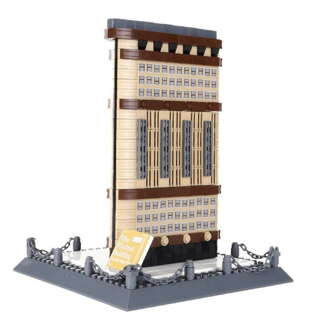 KLOCKI KONSTRUKCYJNE WANGE 4220 FLATIRON BUILDING MANHATTAN 838 KLOCKÓW