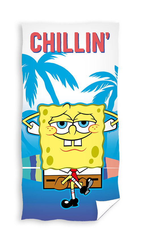 Ręcznik bawełniany SpongeBob 70 x 140 cm