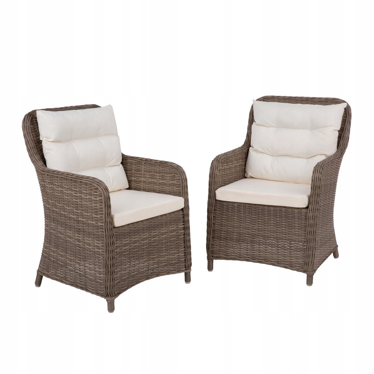 46234 Zestaw foteli z technorattanu Cecile 2 sztuki PATIO