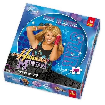 Trefl, puzzle, Disney, Hannah Montana, Księżniczka Popu, 300 el.