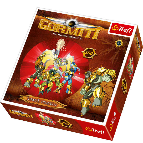 Trefl, puzzle, Gormiti, okrągłe, 150 el.