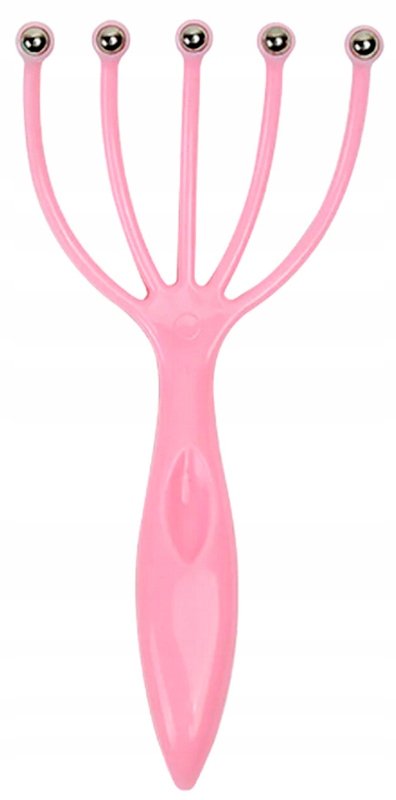 Masażer Do Skóry Głowy Masaż Na Porost Włosów Relaksujący Wcierka Grabki