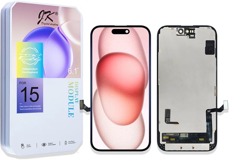 NOWY WYŚWIETLACZ EKRAN LCD DOTYK DO Apple iPhone 15 IN-CELL FHD JK