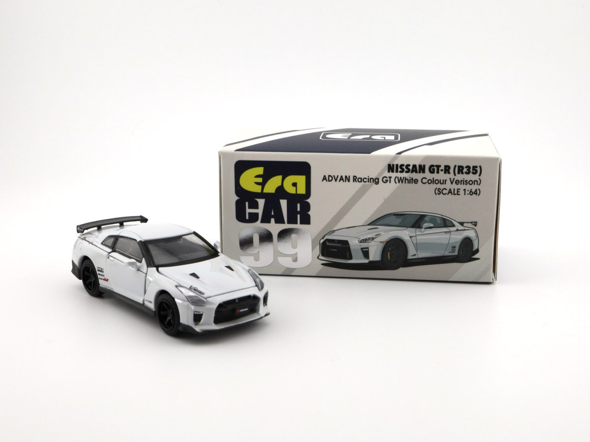 ERA CAR Nissan GT-R (R35) ADVAN Racing GT (White)