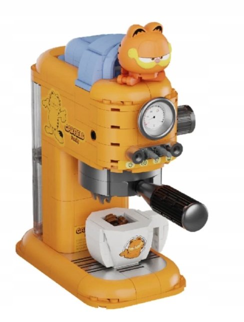 PANTASY Klocki 86812 Garfield Machines Series Ekspres Do Kawy Zestaw 3D