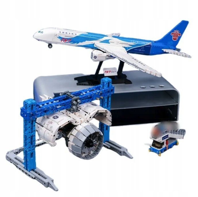 KLOCKI KONSTRUKCYJNE PANTASY SAMOLOT CSAIR-787TH Boeing 787 ZESTAW