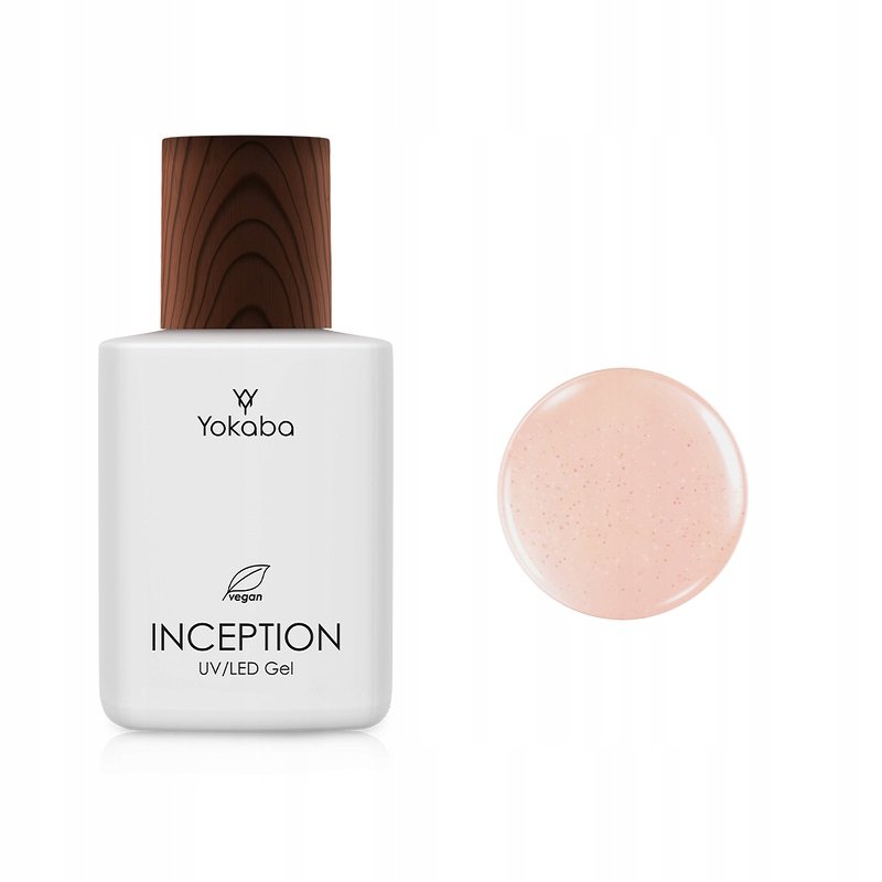 Żel podkładowy, budujący YOKABA 03 30ml SOFT PINK VEGAN