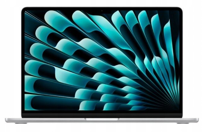 Apple Macbook Air 15.3 MW1H3ZE/A/Z1 M4 16GB 512GB Mac OS Srebrny 70W