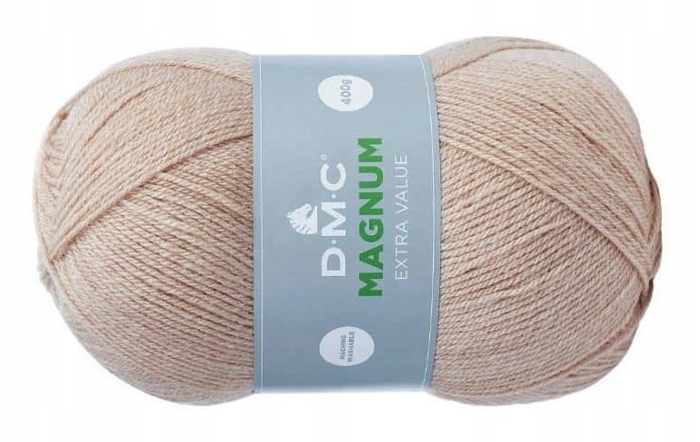 włóczka MAGNUM DMC kol. 936 / beż 400gr