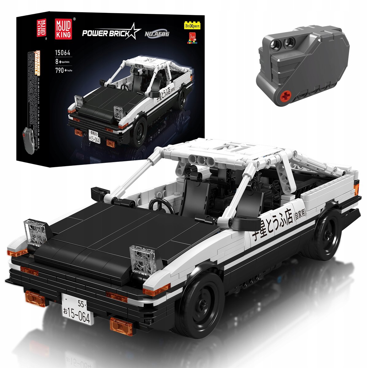 Mould King 15064 Klocki Konstrukcyjne Samochód wyścigowy AE86