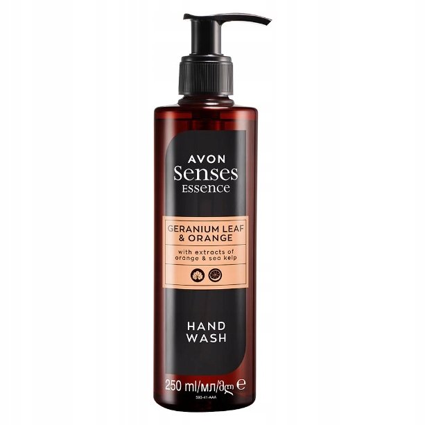 AVON Mydło do rąk Liść Geranium i Pomarańcza Senses Essence – 250 ml