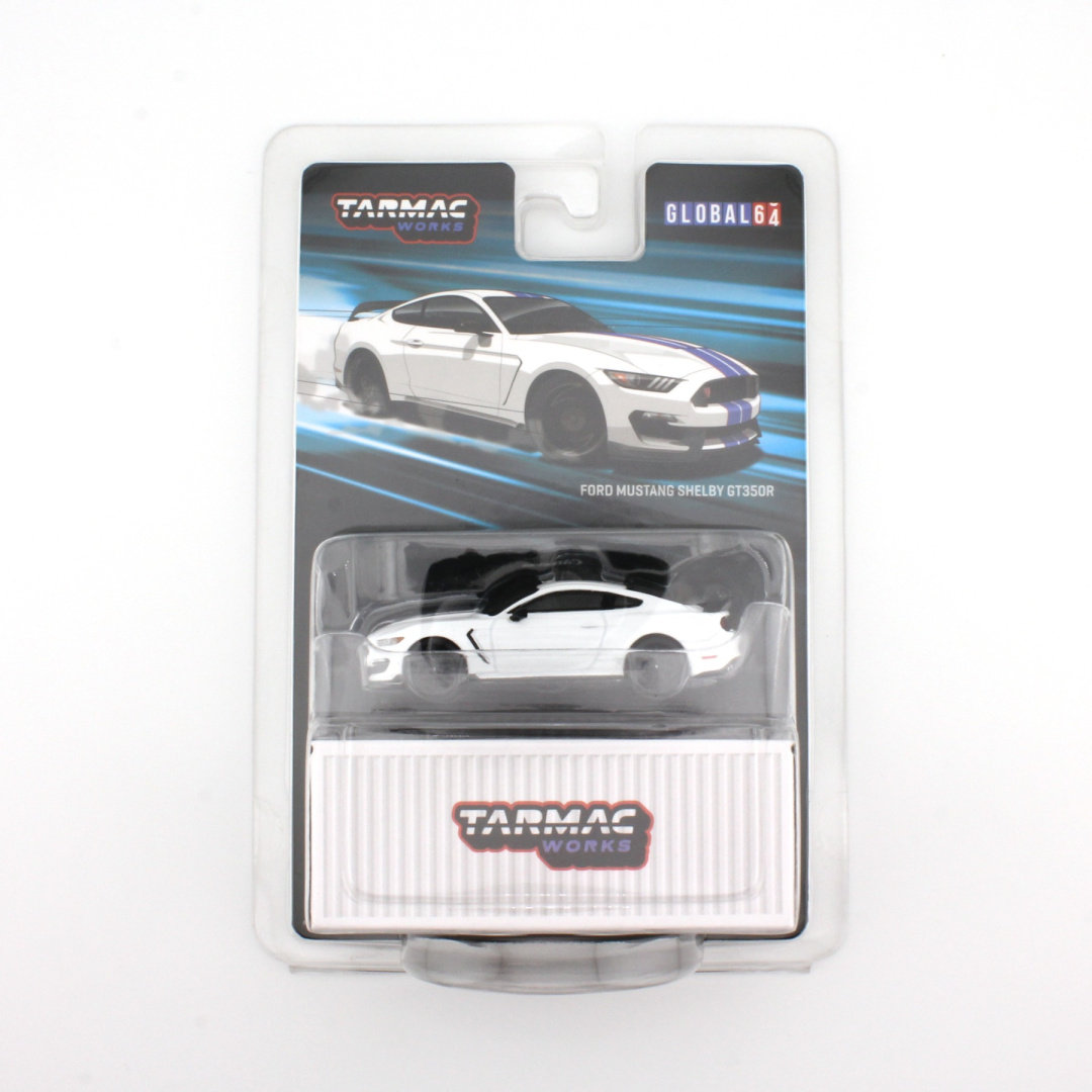 TARMAC WORKS Ford Mustang Shelby GT350R White Metallic