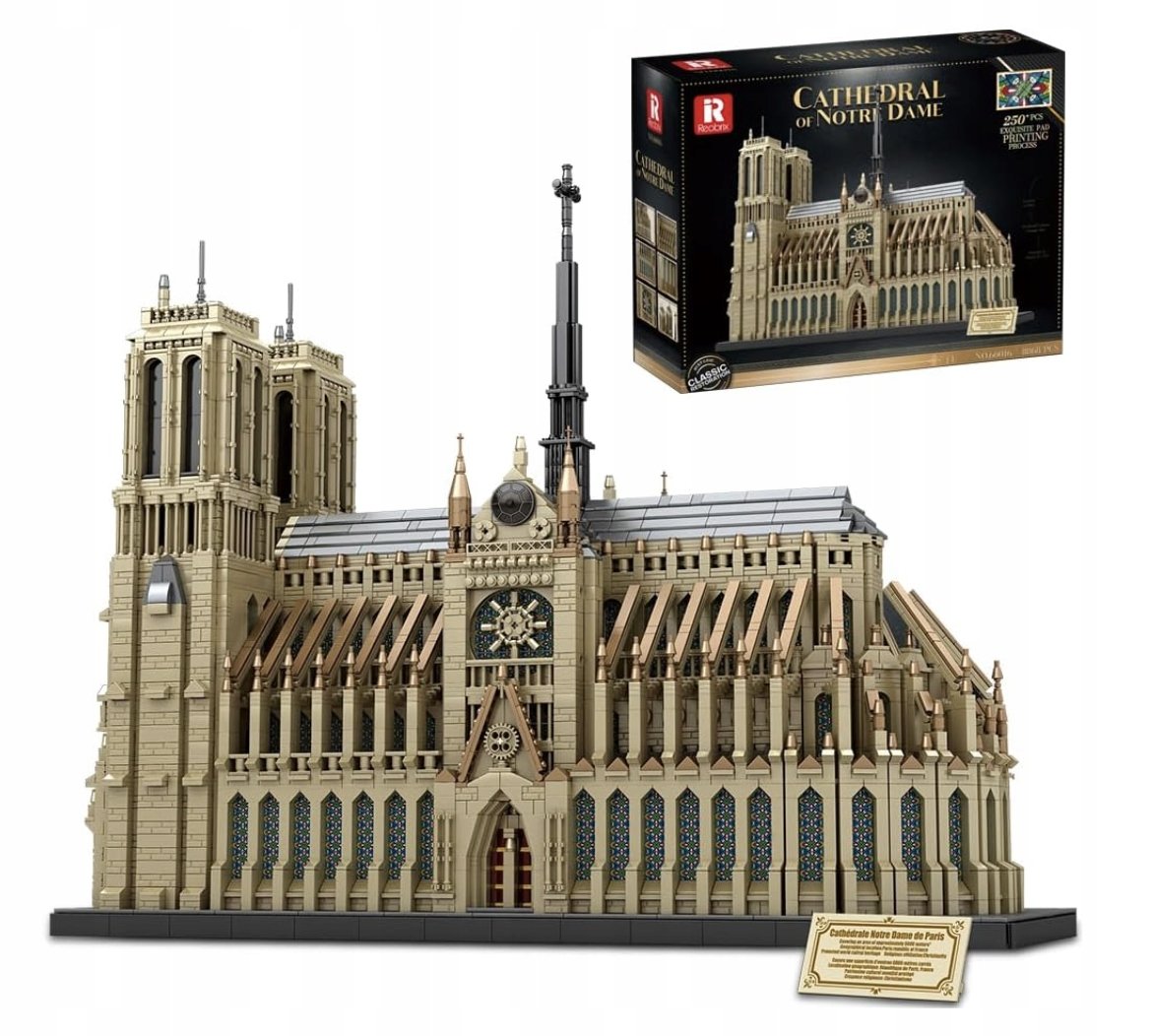 KLOCKI KONSTRUKCYJNE REOBRIX 66016 KATEDRA NOTRE DAME DO UŁOŻENIA ZESTAW